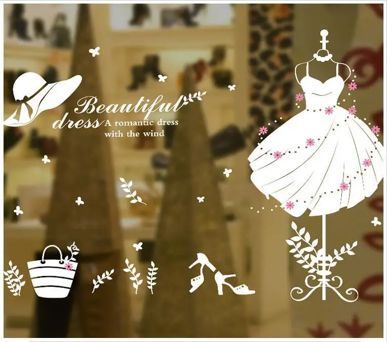 Goddess's new white removable environmental wall sticker window glass | Дом и сад