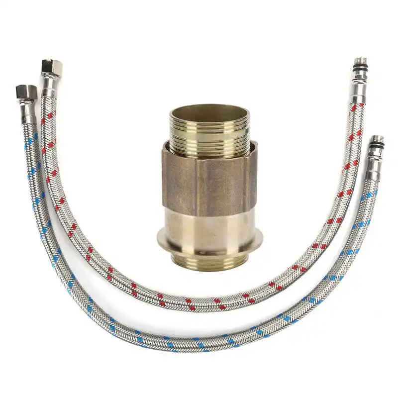 Черный кран Ванная комната раковины Смеситель горячей и холодной воды Водопад