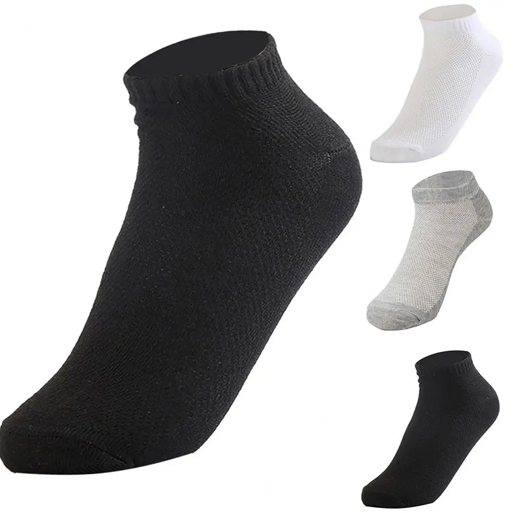 

1 Pairs Cotton Compression Socks Man Good Quality Thick Breathable Ankle Crew Cool Short Socks Sox Calcetines Hombre 2021