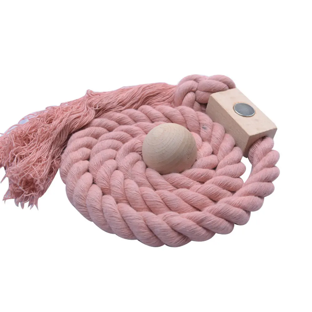 Занавес ремни бахромой магнитные пряжки для штор Творческий галстук веревка