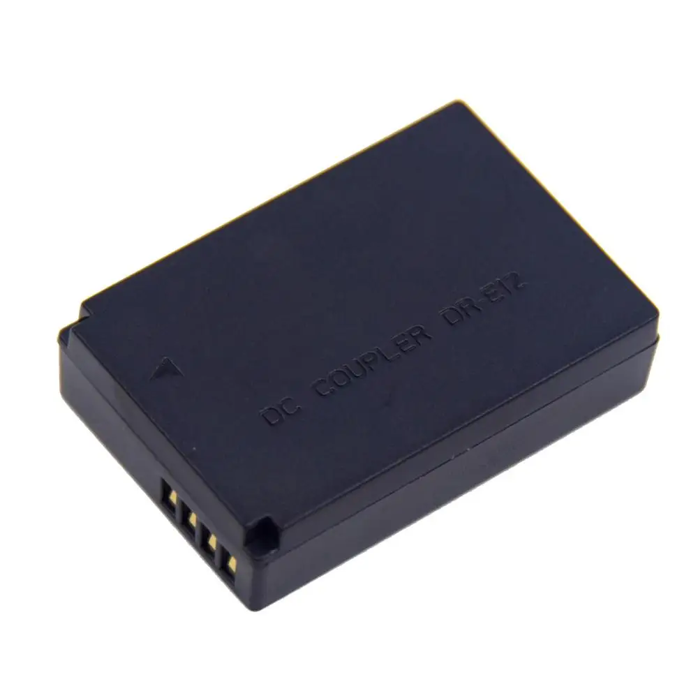 Адаптер питания для камеры адаптер зарядное устройство камер Canon EOS M DR E12 M50 M10