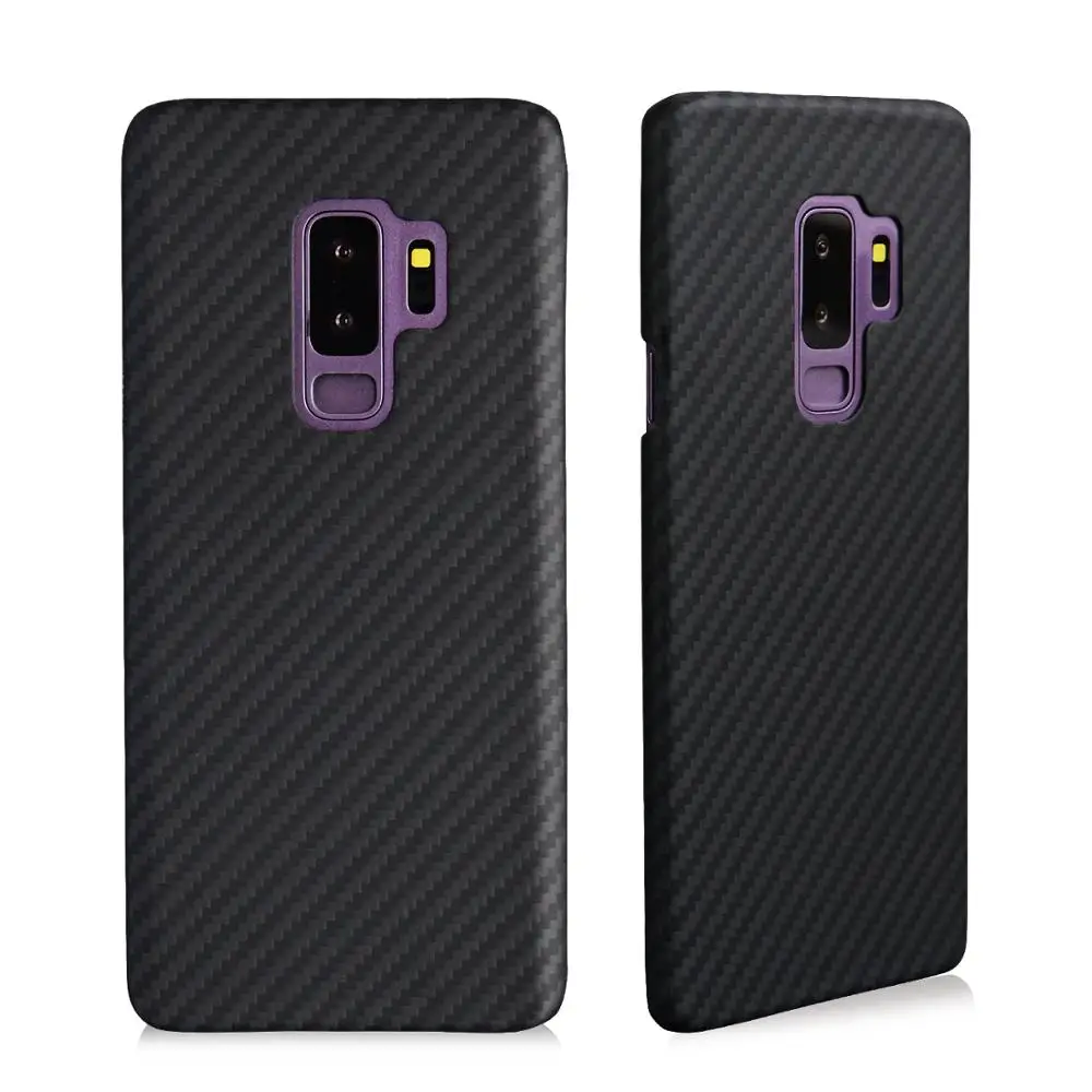 Для чехол на самсунг Galaxy S9 S10 Plus дизайнерский из 100% настоящего углеродного