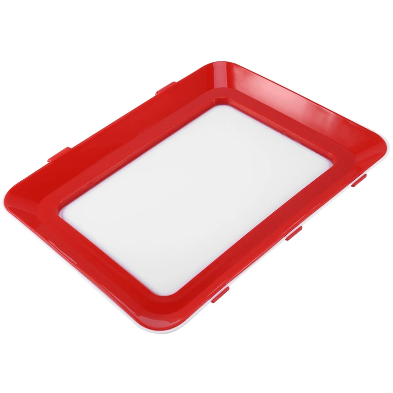 

Clever Tray Creative Food Plastic Preservation Tray Kitchen Items Food Storage Container Set Food Fresh Storage Microwave Cover