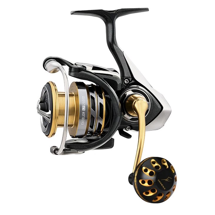 Gomexus ручка для катушки для Daiwa Exceler LT legalis LT Revros LT Caldia LT 1000-4000 катушка 35 мм Идеальная Прямая посадка