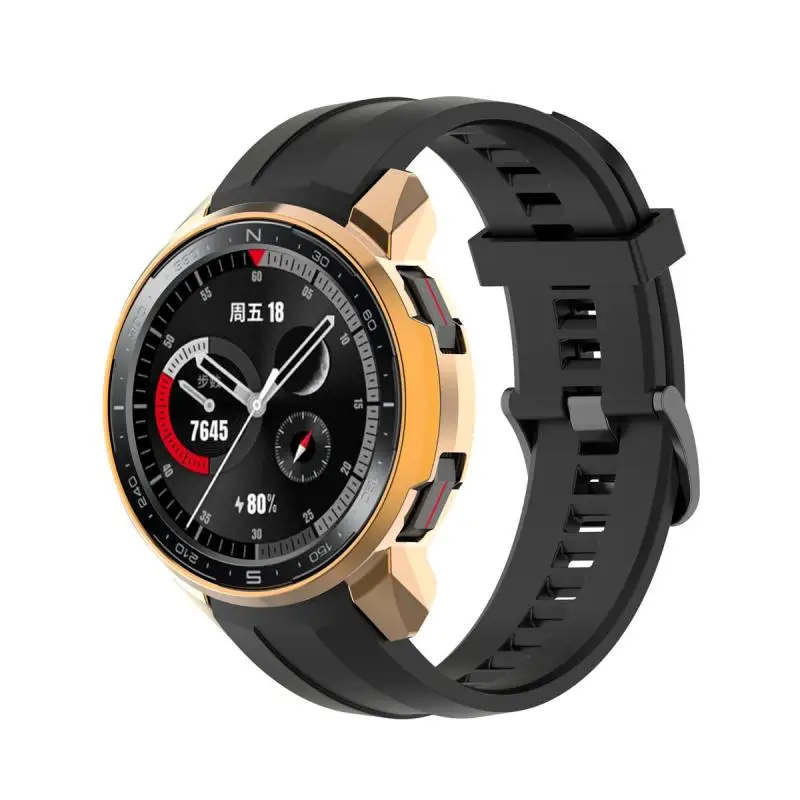 

Case Cover For Huawei Honor Watch GS Pro Plating TPU Protector Bumper Frame For HONOR GS Pro Watch Cases Protective Shell