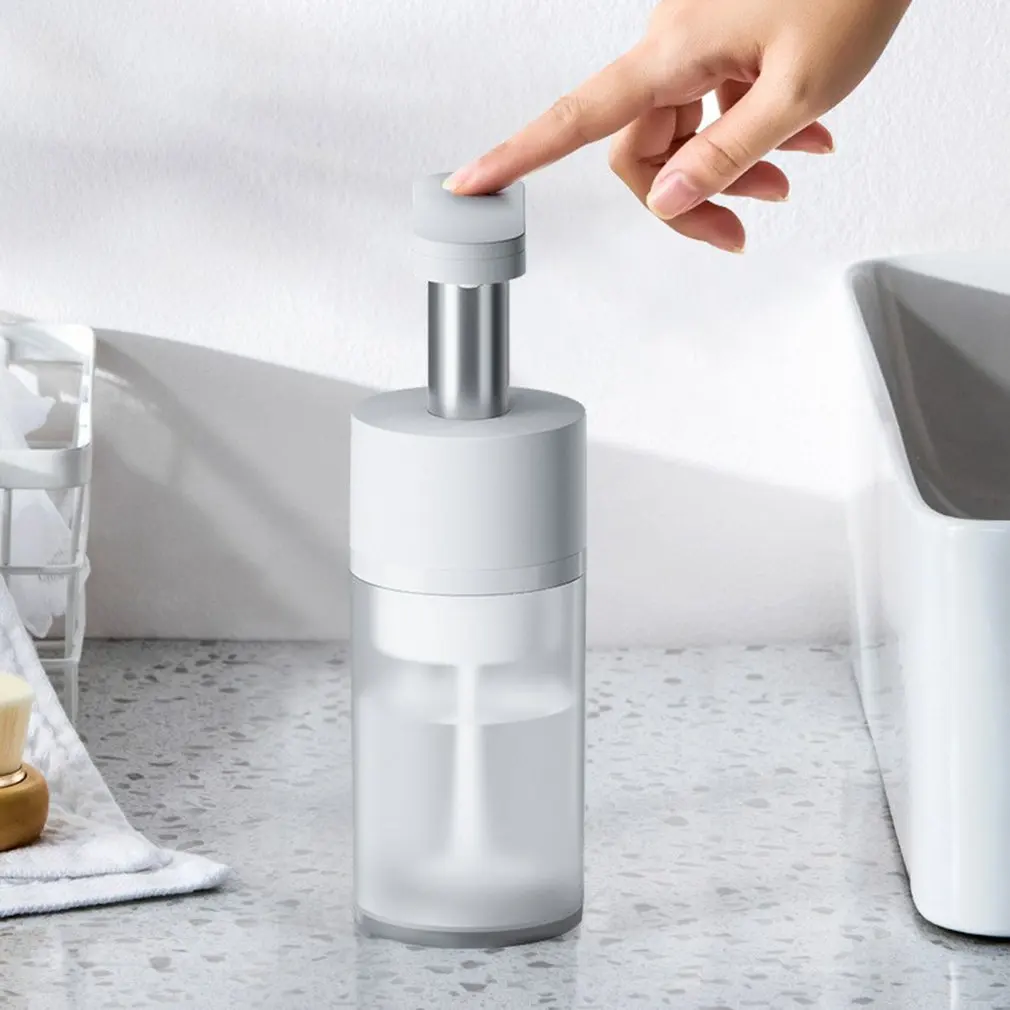 

Диспенсер для мыла ручной с автоматическим датчиком вспенивания для ванной и кухни