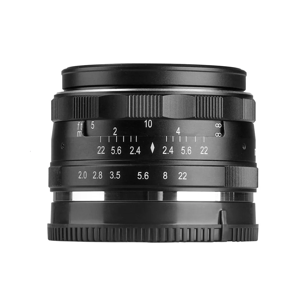 Meike 50 мм f2.0 ручная фокусировка объектива APS-C для Fujifilm Fuji XF X Крепление X-T30 X-T3 X-PRO3 XT100