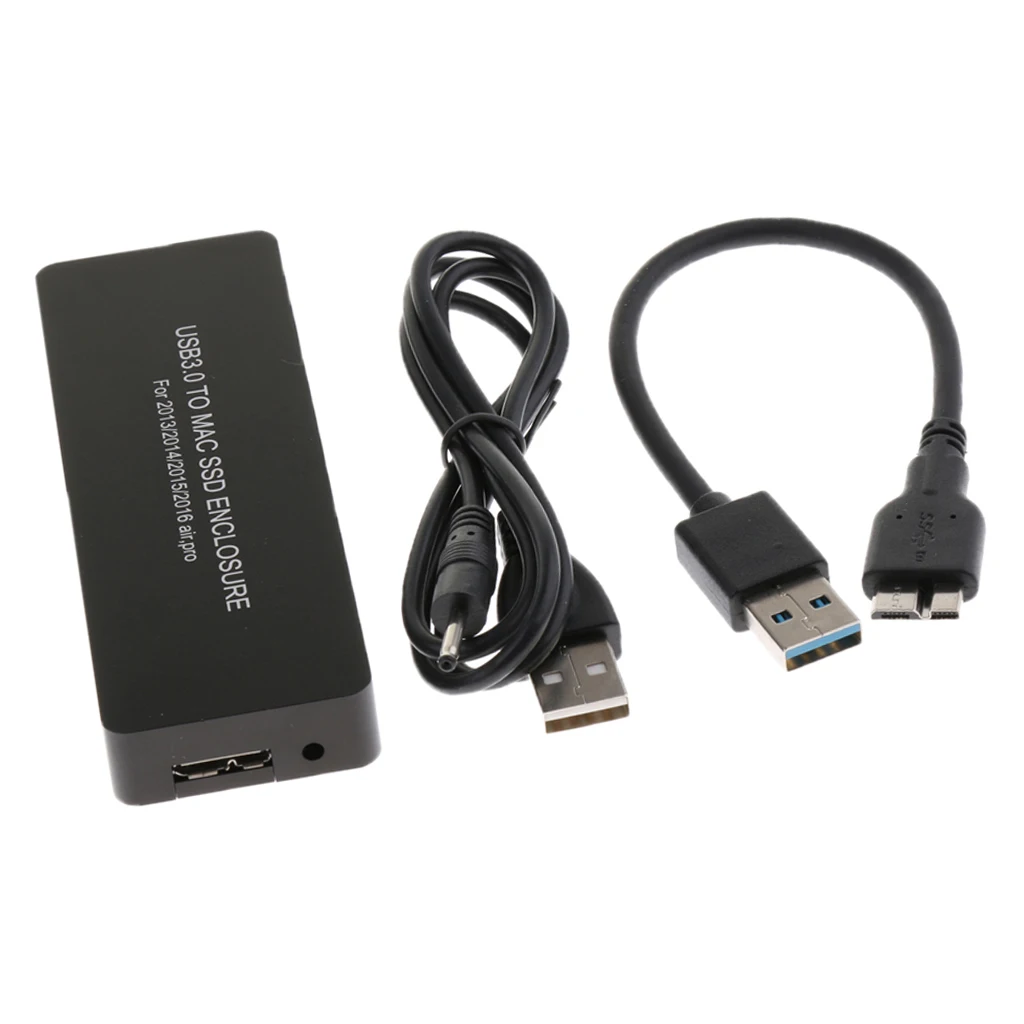 USB 3.0 to SSD Enclosure Laptop External Hard Disk Adapters Case for Macbook Air/Pro | Компьютеры и офис