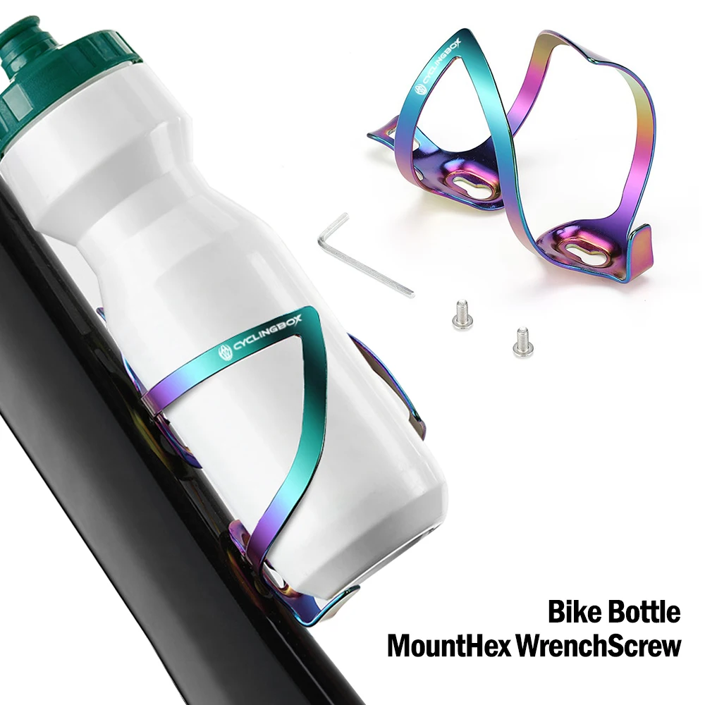 

2021 HOT TOSEAK Full Carbon Fiber Bicycle Water Bottle Cage MTB Road Bike Bottle Holder Ultra Light Cycle Equipment Matte/light