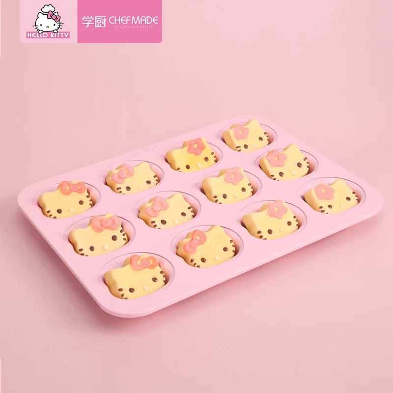 Hello Kitty креативная мультяшная розовая Милая 12-контактная антипригарная форма в