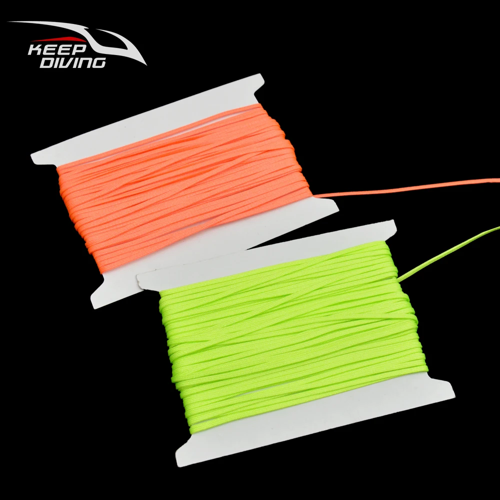 Сменная плоская линия 2 мм для подводного плавания катушка на палец легкая