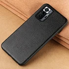 Кожаный чехол Litchi для Xiaomi Redmi Note 10 Pro Note 11 9 8 Pro 9T 10S, чехол для Mi 11T 11 Lite 10T Poco X3 Pro F3 GT M3 M4 Pro Mi 11i 11 Ultra Poco X3 GT X3 NfC M3 M4 Pro redmi note 11 Pro Note 9 pro 9S