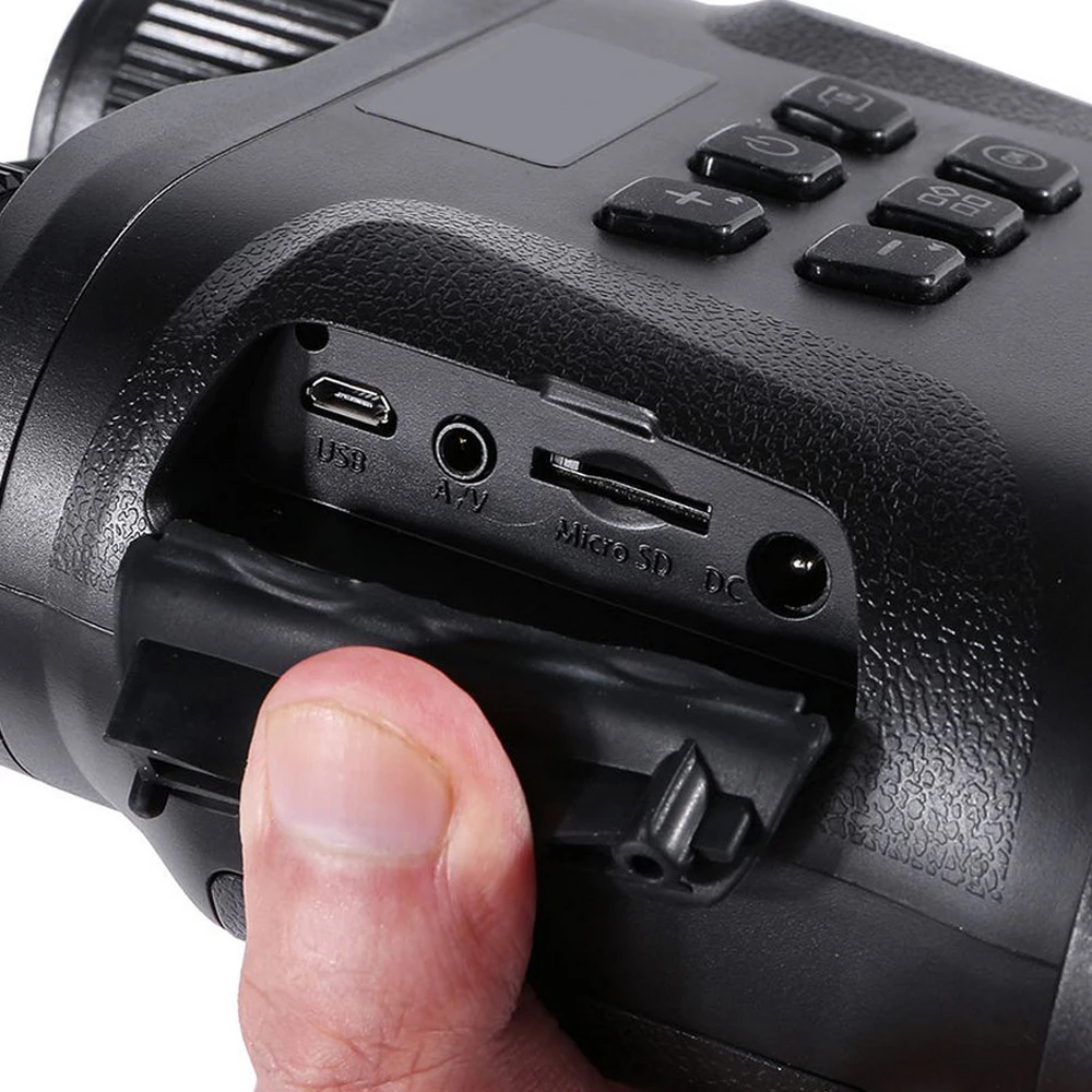 

Night Vision Device Binoculars 200M Yards Digital IR Telescope Zoom Optics with 2.3 Screen Photos Video Recording Hunting Camera