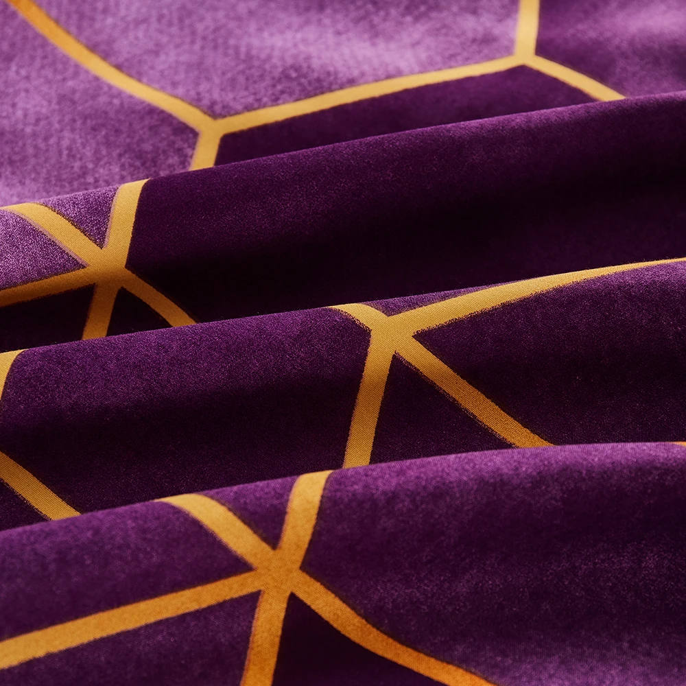 Комплект постельного белья из 2 предметов с геометрическим рисунком | Дом и сад