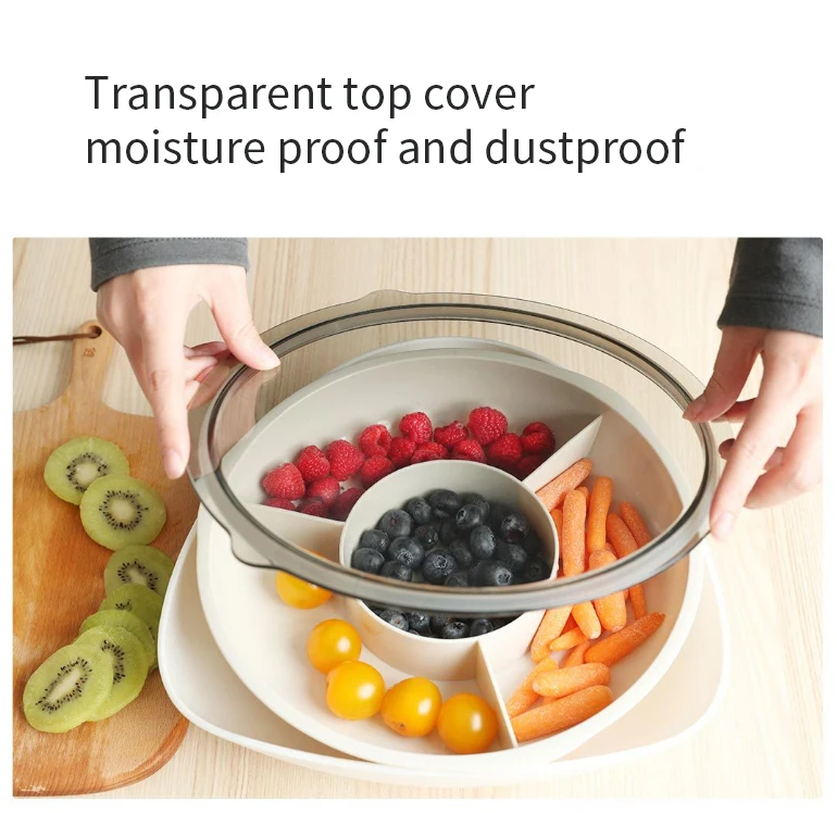 Xiaomi Hello Life Gpfg01 Multi-cops Of Melon Tuerca Tazen Mesa Candy Snack Fruit support Box Disk