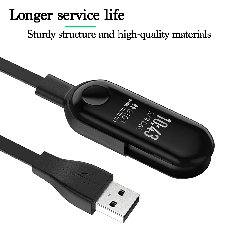 USB-кабель для зарядки Xiaomi MI Band 3 портативный силовой кабель быстрой Mi Band3