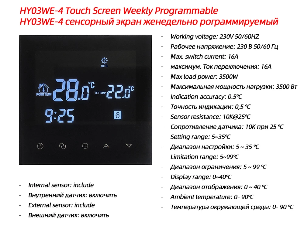 8~ 15m2 150 Вт/м2 инфракрасный с термостатом Wi-Fi коврик для подогрева пола с двойным проводником Электрический Теплый Комплект ковриков