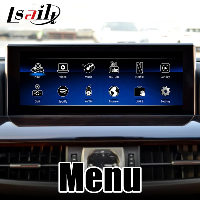 PX6 4 Гб Lsailt CarPlay/Интерфейс Android для Lexus LX 2013 2021 с GPS навигацией Netflix YouTube Waze LX460d LX570|GPS