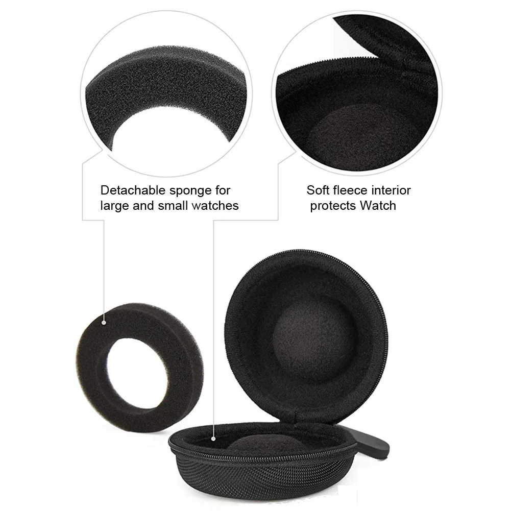 С крючком водонепроницаемый чехол для ювелирных изделий EVA SmartWatch на молнии