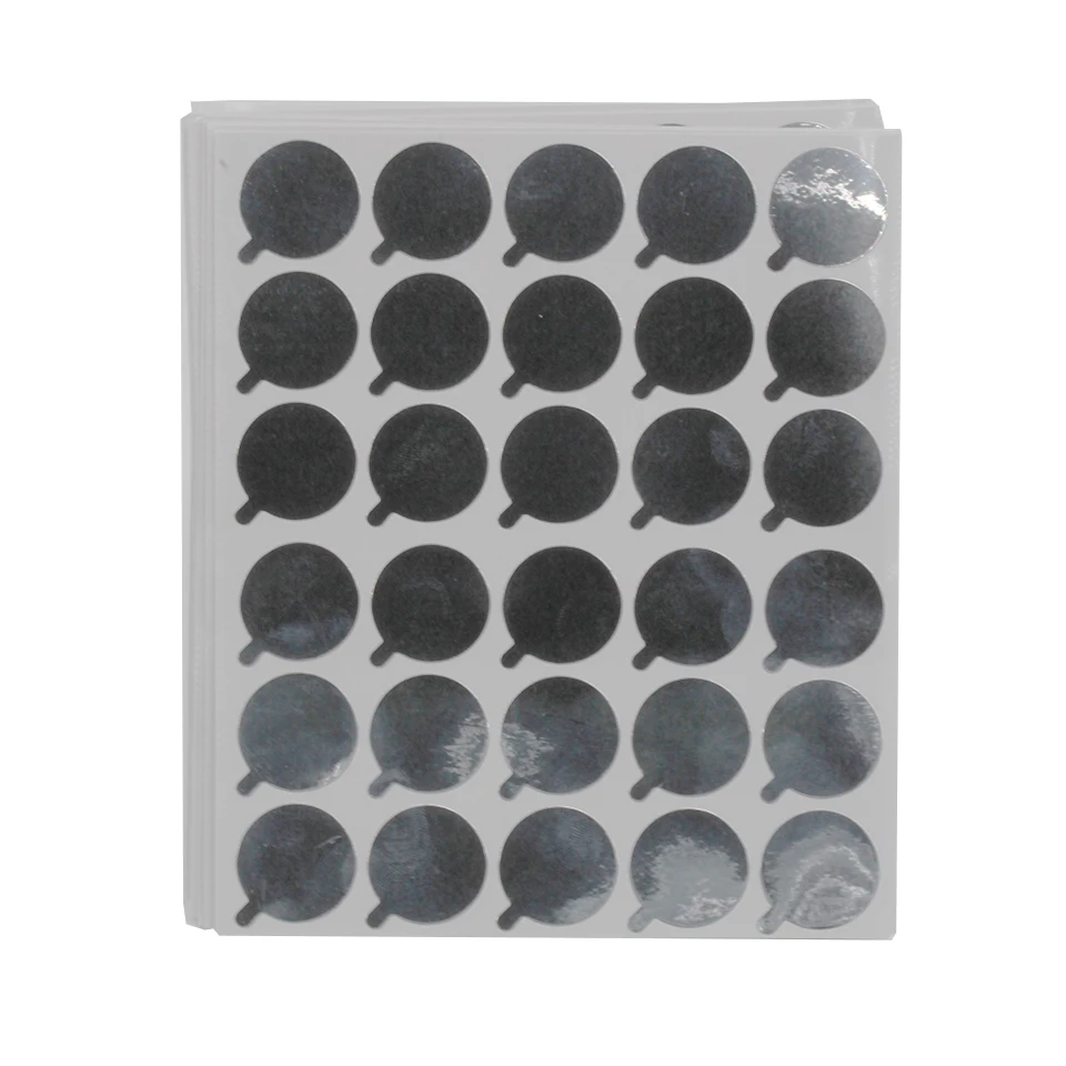 

10 Sheets Disposable Eyelash Glue Holder Foil Pallet Glue Paper Patches Sticker For Eyelash Extension Makeup Tools