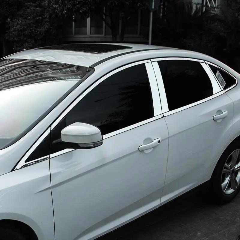 Авто окна автомобиля Декоративные хром модифицированный автомобиль Стайлинг