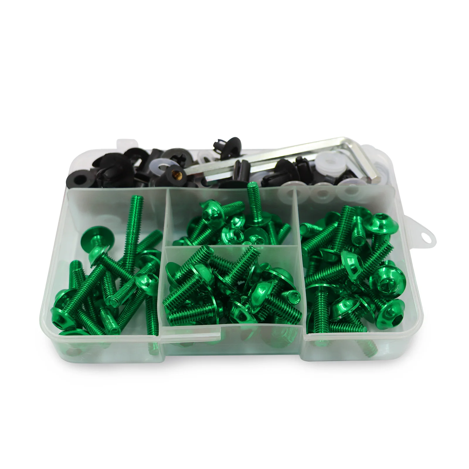 195 шт./компл. Универсальный мотоциклетный ЧПУ полный обтекатель болты наборы