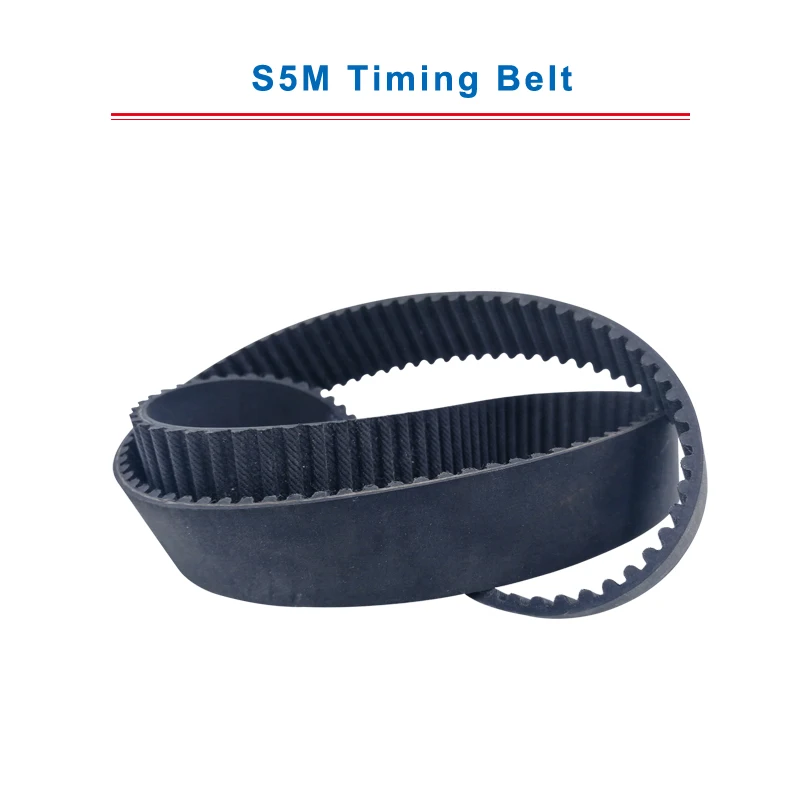 

S5M Timing Belt with circular teeth 5M-850/860/865/870/880/890/900/905 belt width 15/20/25mm teeth pitch 5mm