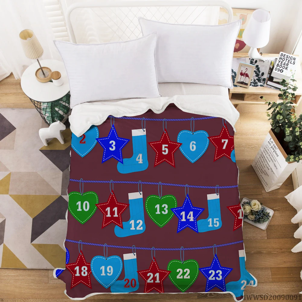 ?? Milsleep 2021新製品カスタムソフトウォームグリーンクリスマス毛布150*200センチメートル & 200*180センチメートル子供 & 大人