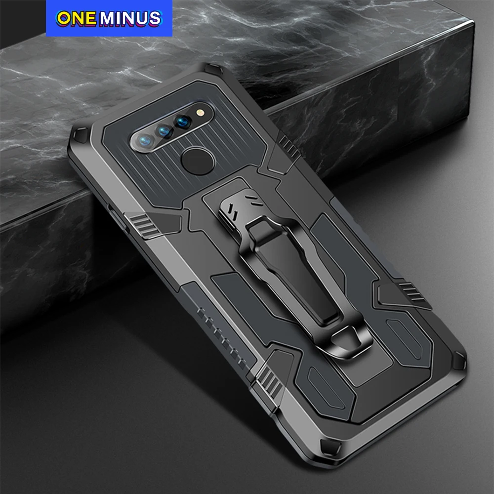 

Чехол для LG Stylo 6 Чехол Aristo 5 Pro Чехол K31 K41s K51 K51s K61 армированный ударопрочный Магнитный кольцевой кронштейн Гибридный военный корпус Coque