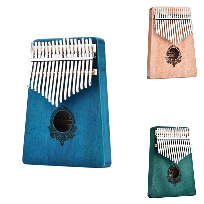 

TREELF 17-клавишный Kalimba Портативный Большой пианино высокое качество деревянный музыкальный инструмент отлично подходит для любителей Kalimba и ...