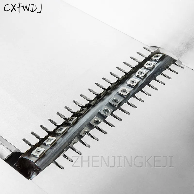 H0609X Deluxe Edition 12 дюймов стержень типа дугообразный спиральный Нож плоский станок, Деревообработка строгальный станок