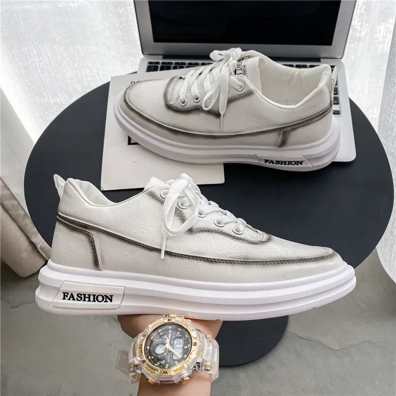 Men Sneakers Sports and Leisure Skateboarding Shoes Male Fashion Breathable Non-Slip Sport Trainers Zapatillas Hombre 2021 New