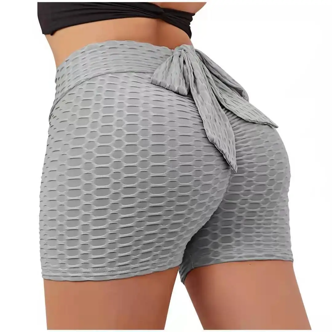 

Butterfly Print Yoga Shorts High Waist Patchwork Tights Hip Lifting Fitness Shorts Tummy Control Skinny Sports Leggings