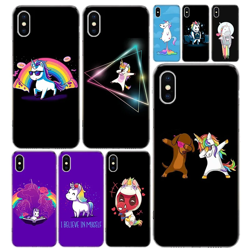 

Cartoon Funny Horse Phone Case Cover For Iphone 13 12 11 Pro 7 8 6 6S Plus + X XS MAX XR 5 5S SE Fashion Art TPU Coque Shell Cap