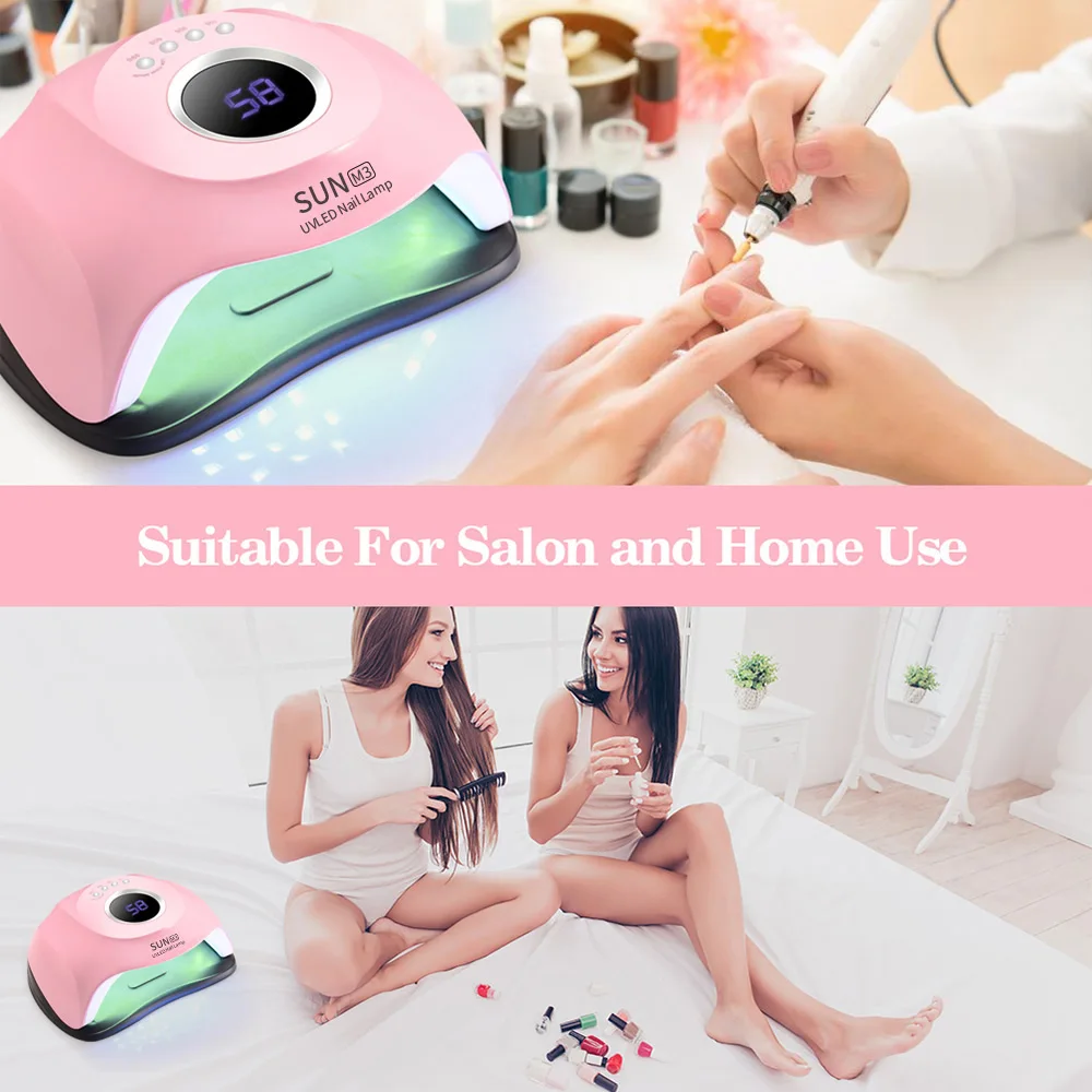 

90W/72W/36W SUN M3 UV Lamp LED Nail Lamp Nail Dryer Sun Light 60/30/10s For All Gel Nail Lamp Drying Lamp Nail Art Tools