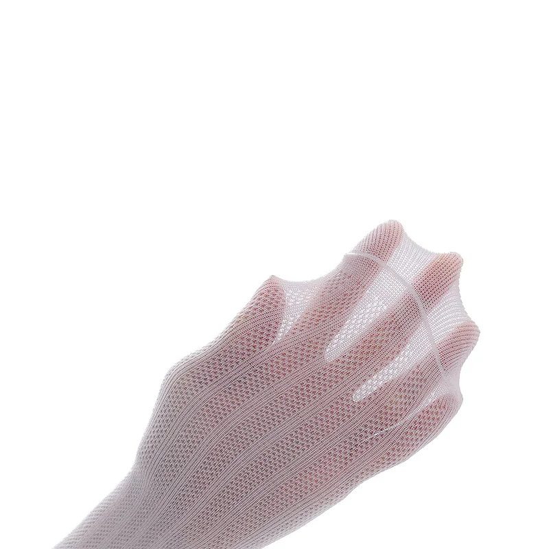 Милые детские носки с бантом летние тонкие кружевные дышащие гольфы для