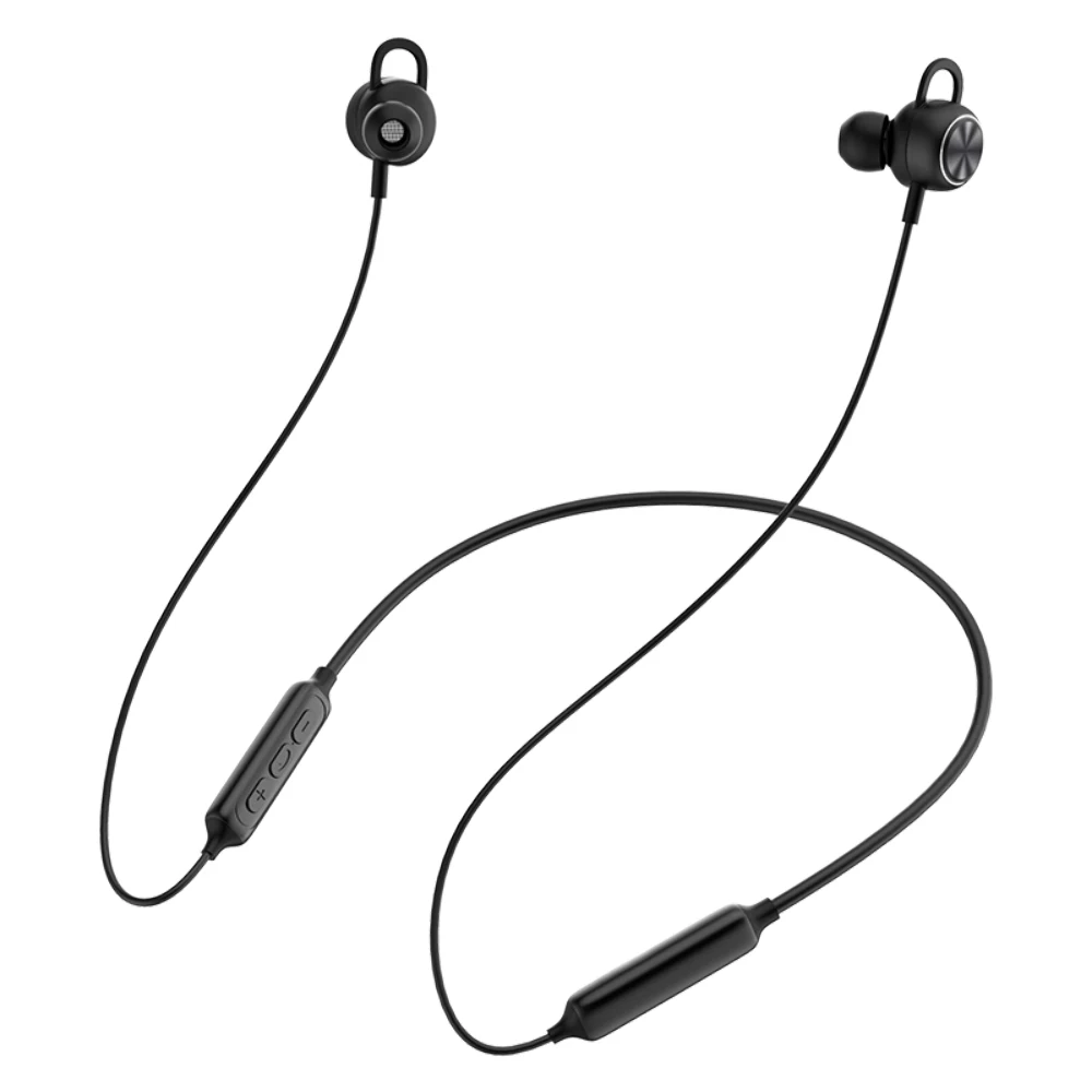 Black Simvict Bluetooth наушники Беспроводная Гарнитура 3D стерео наушники Handsfree наушники с микрофоном для спортивных игр - Цвет: Black