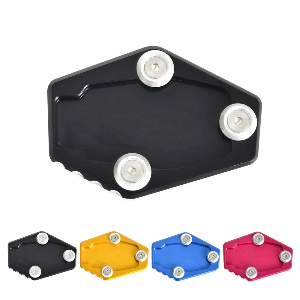 

CNC Kickstand Pad Side Stand Larger Plate for Ducati Monster 796 2010 11 12 13 14 15 CNC Side Stand Extension Pad Larger Plate