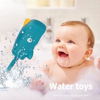 baby bath toys cartoon animal pull type water sprinkler creative fun beach game gun interactive toy hand eye coordination traini