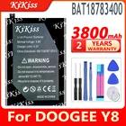 Аккумулятор Для DOOGEE Y8, батарея 3800 мАч, длительное время работы в режиме ожидания + инструменты для батареи DOOGEE BAT18783400