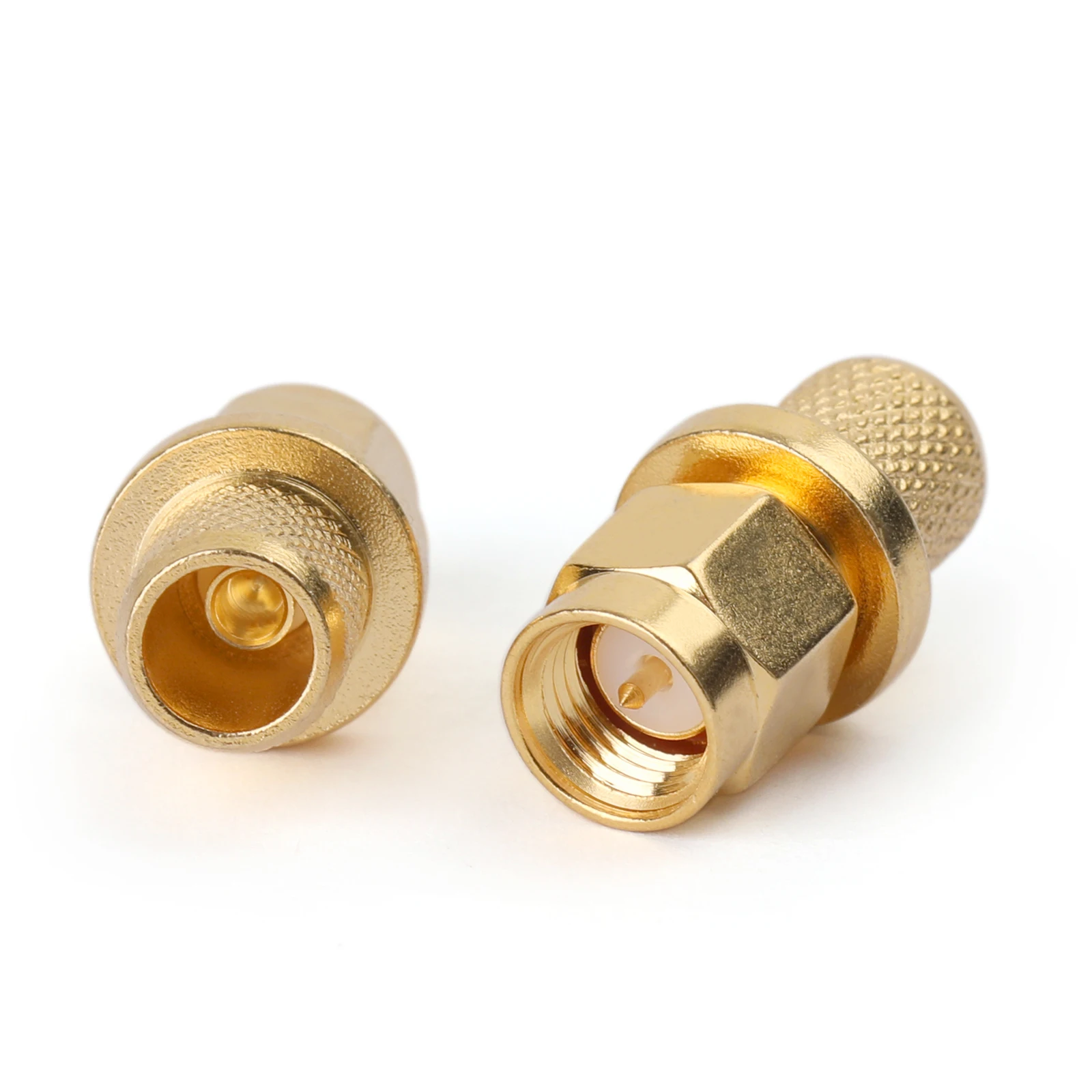 Areyourshop SMA Штекерный зажим RG5 RG6 5D FB LMR300 кабель прямой 10 шт. разъем позолоченный 50