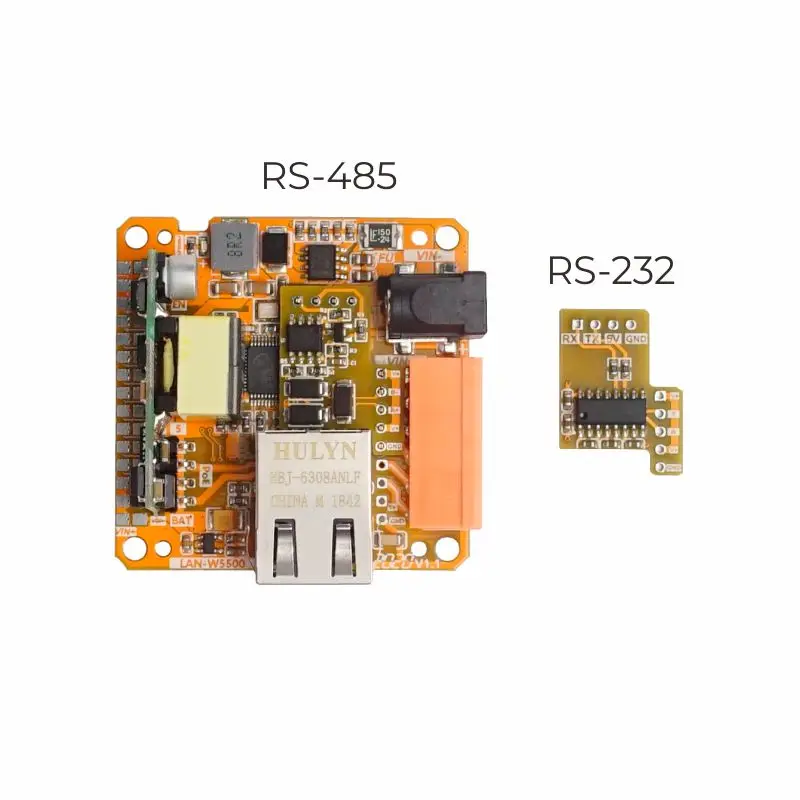 M5Stack официальный PoE базовый LAN модуль W5500 с POE Ethernet контроллер RS485/RS232 передача