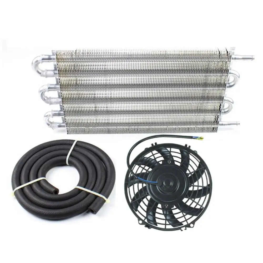 6 ряд радиатор пульт дистанционного управления масляный кулер Алюминий с 7