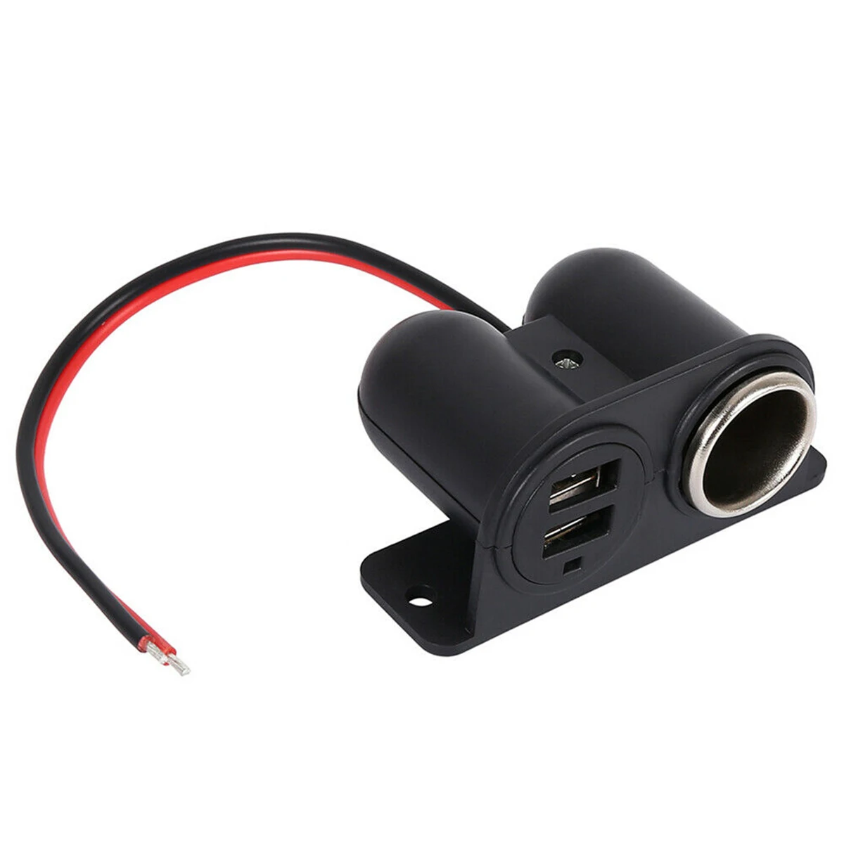 12/24V Car 3.1A Dual USB+Cigarette Lighter Socket Charger Intelligently identify device With over-load over current protection | Автомобили