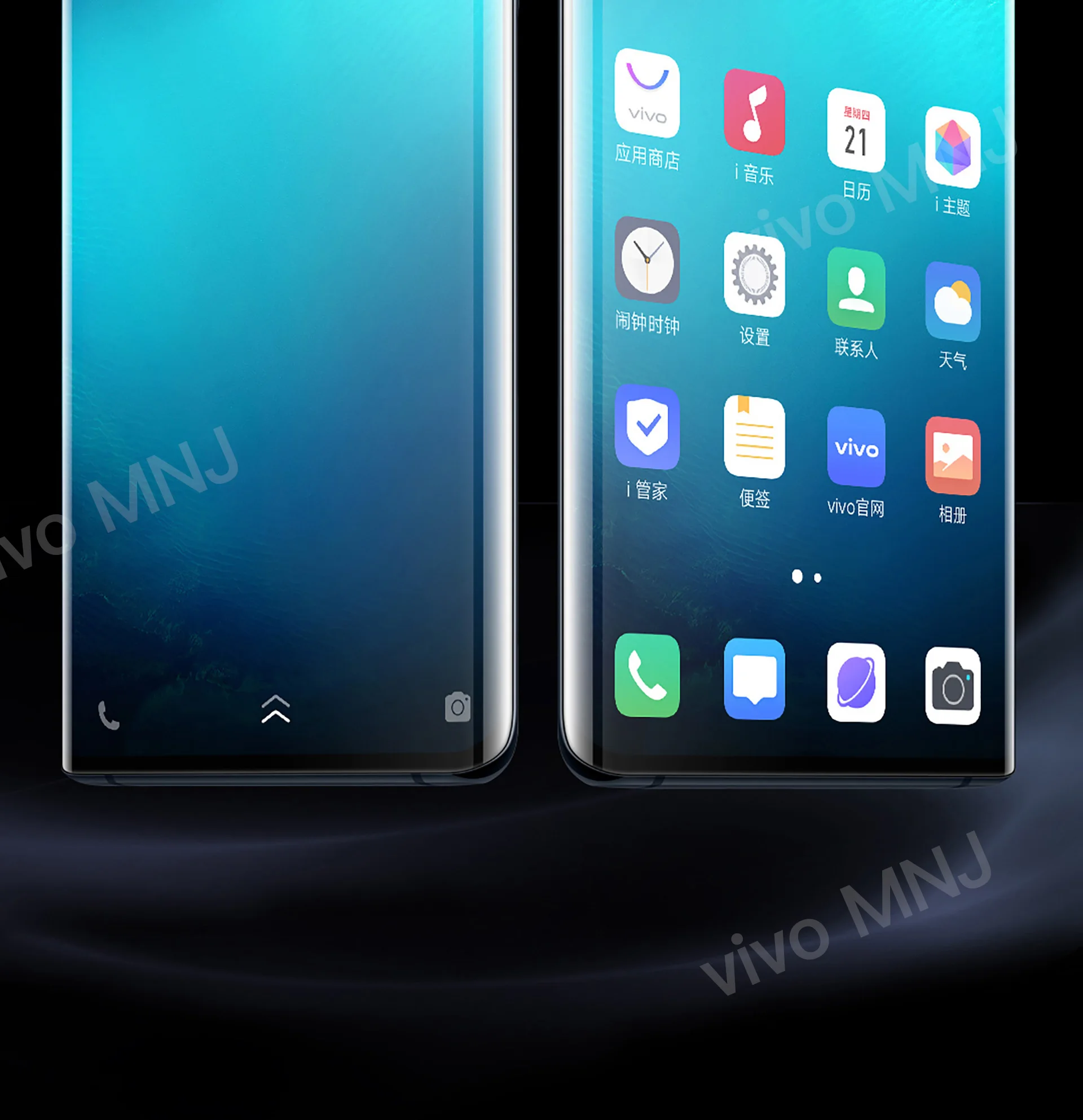 vivo Nex3 5G мобильный телефон 64.0MP камера сотовые телефоны 4500mAh Большая батарея 44W быстрая зарядка 6,89 дюймовый экран смартфон