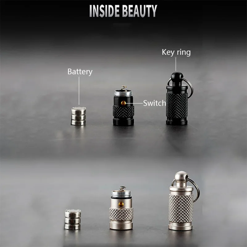 Экологичный портативный мини-фонарик многофункциональный супер яркий карманный