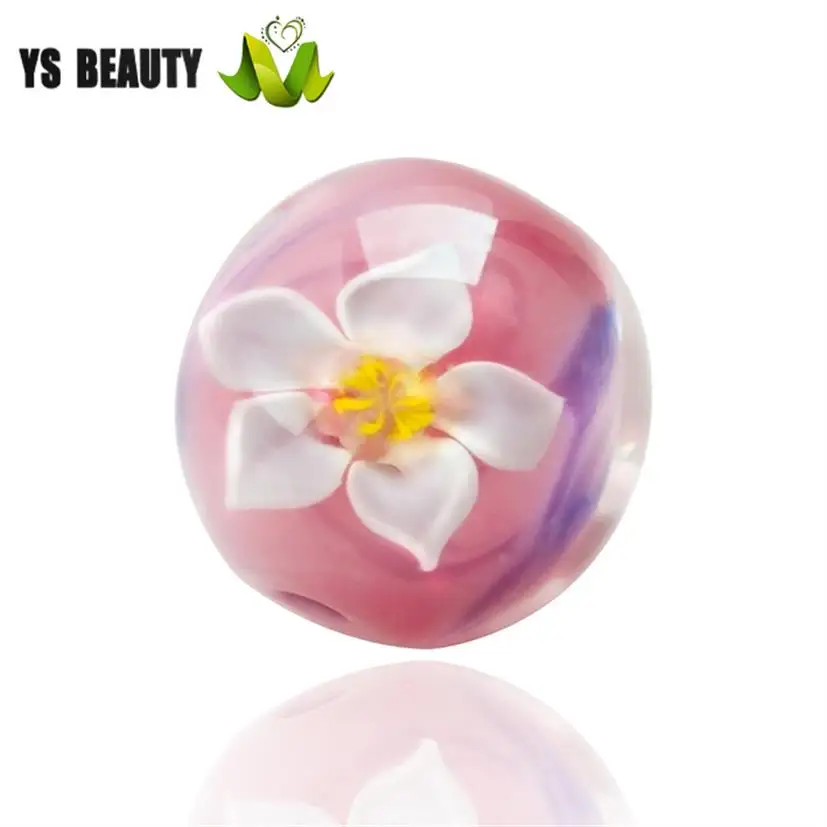 Лампа из цветных стеклянных бусин в форме ягненка голубого неба белого облака