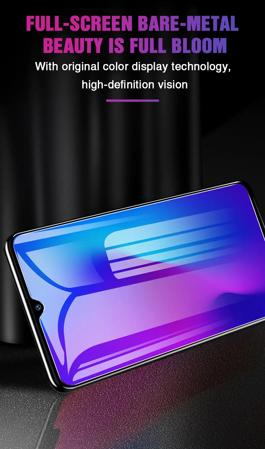 9D закаленное стекло на samsung Galaxy A50 A20 A10 протектор экрана для samsung A70 A40 A30 полное покрытие стекла на samsung A50