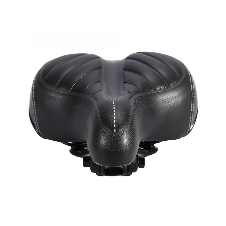 Седло Велосипедное ультрамягкое матовое водонепроницаемое черное|Седло