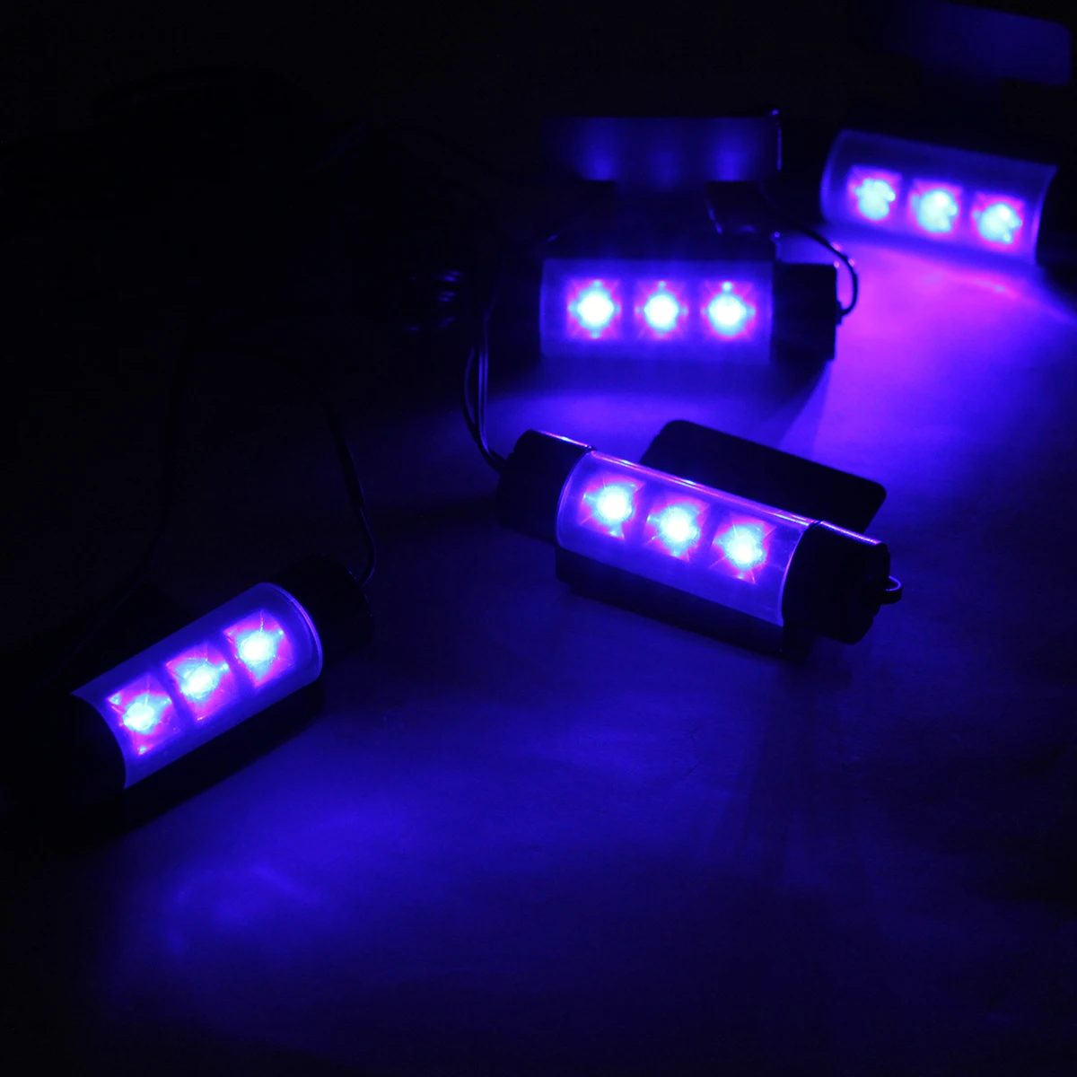 POSSBAY 3 светодиодный Автомобильный интерьера под тире пол Светодиодный светильник